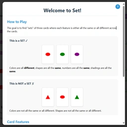Set Card Game